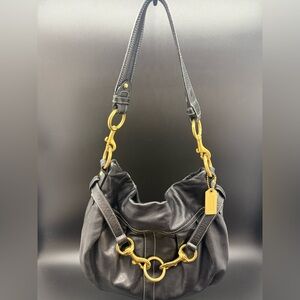 COACH Vintage Y2K Hampton Belted Hobo Shoulder Bag